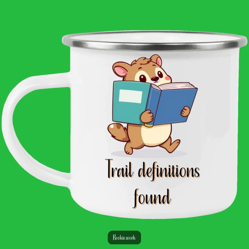 Funny Expedition Mug: Animal's Dictionary Trek, Outdoor Knowledge