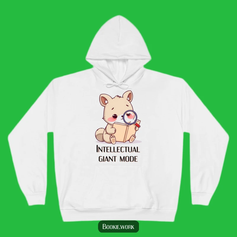 Cozy Funny Intellectual Hoodie - Get Lost in Thought!
