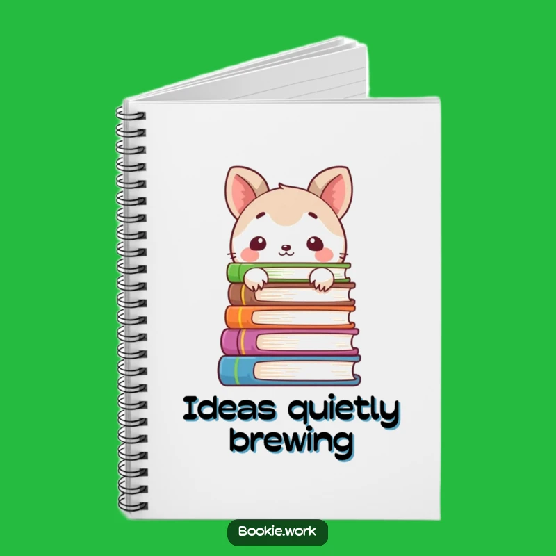 Funny Shy Reader Notebook - Keep Your Thoughts Bookish!